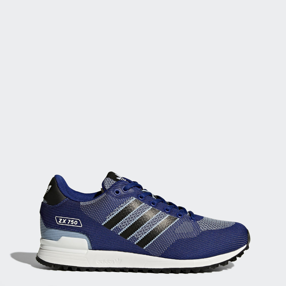 Adidas Zx 750 - Originals ανδρικα - Μαυρα/Ασπρα,Μέγεθος: EU 36 – 54 2/3 (197SGCYI)